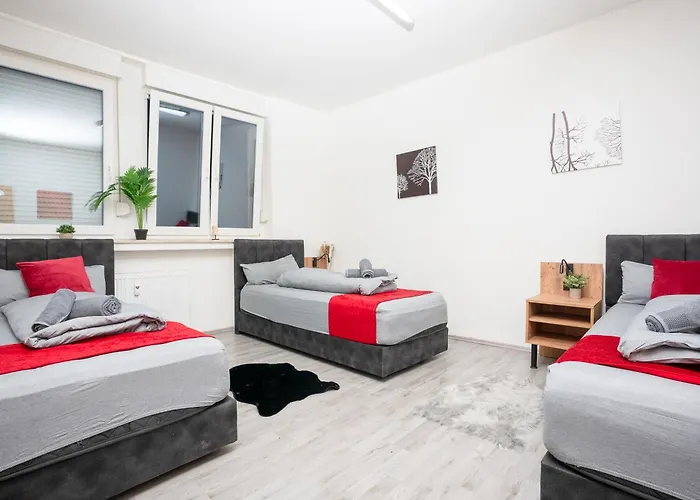 Serviceroom24 - Space In Wlan - Smart-tv - 24-7 Check-in Und Kueche Appartement Recklinghausen